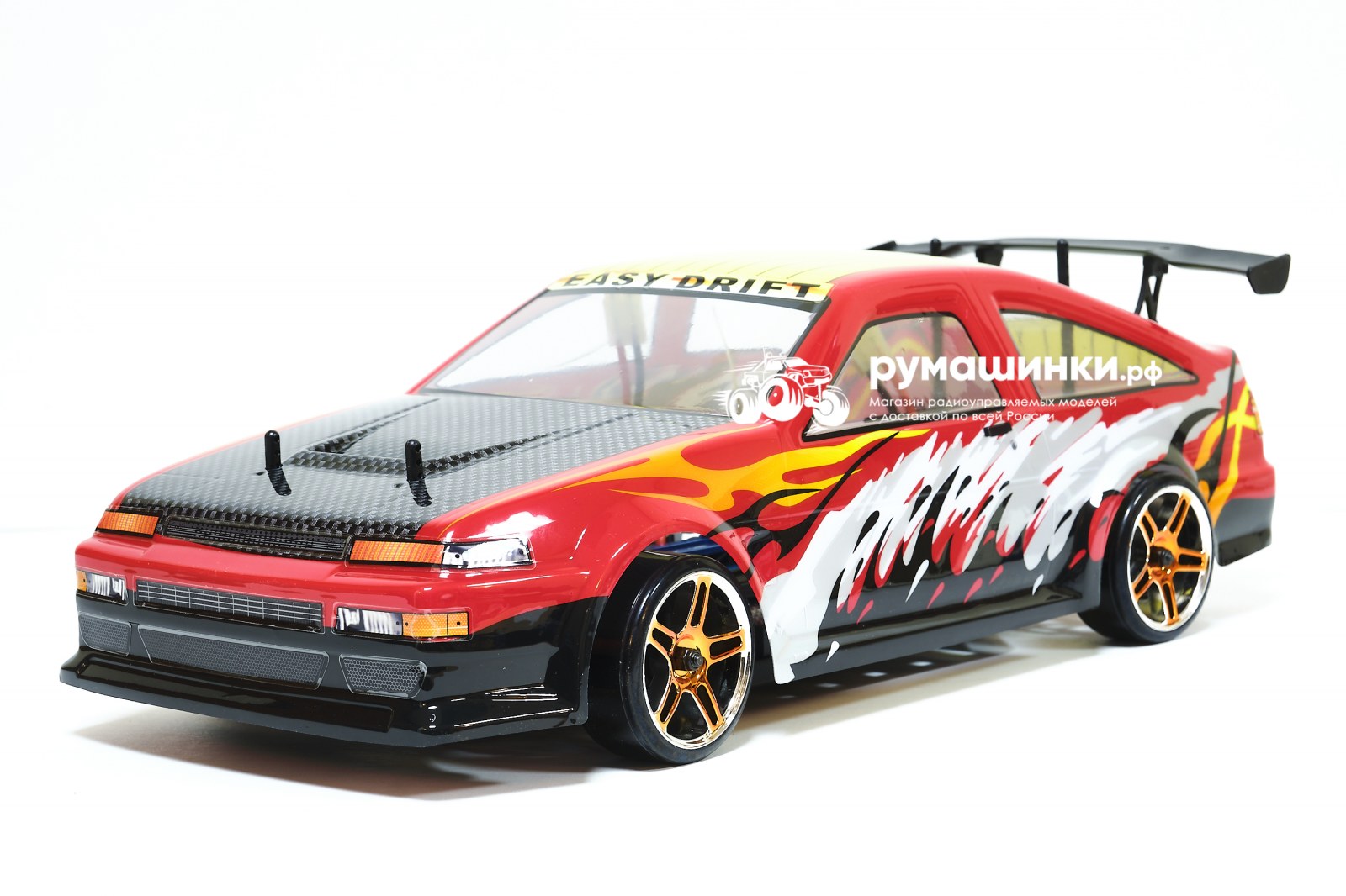 Радиоуправляемый машина для дрифта HSP Flying Fish 1 - 1:10 4WD -  94123-12318 Toyota Trueno AE86 Хачироку Купить с доставкой